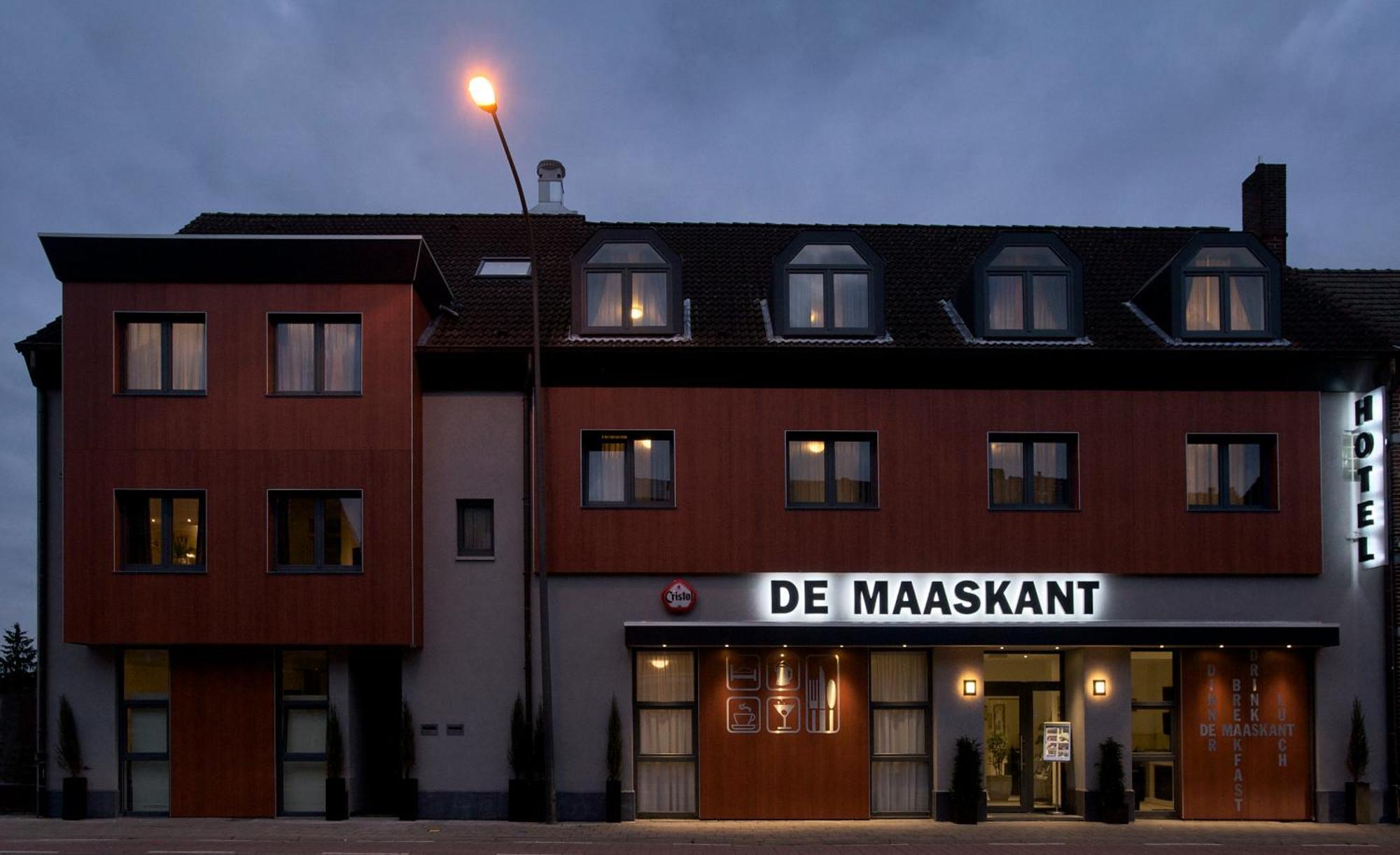 Hotel De Maaskant Maaseik Eksteriør bilde